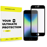 KALJENO STEKLO DOOP GLASS IPHONE 7 / 8 / SE 2020 / 2022 ČRNA