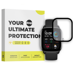 KREPEN STEKLO DOOP HYBRID GLASS AMAZFIT GTS 4 MINI ČRNA