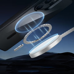 OVITEK ESR CLASSIC HYBRID HALOLOCK MAGSAFE GALAXY S25 ULTRA JASNO/ČRN.