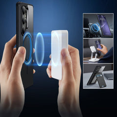 OVITEK ESR CLASSIC HYBRID HALOLOCK MAGSAFE GALAXY S25 ULTRA JASNO/ČRN.