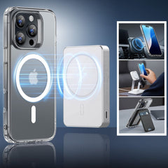 ESR CLASSIC HYBRID HALOLOCK MAGSAFE IN TEMPERIRANO STEKLO IPHONE 16 PRO MAT ČISTO