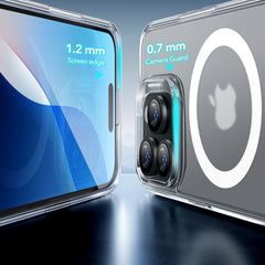 ESR CLASSIC HYBRID HALOLOCK MAGSAFE IN TEMPERIRANO STEKLO IPHONE 16 PRO MAT ČISTO