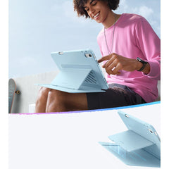 OVITEK ESR FLIP HYBRID IPAD AIR 10.9” 4 / 5 / 2020-2022 / 11” 6 / 7 / 2024-2025 NEBESKO MODRA