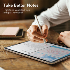 ZAŠČITNA FOLIJA ESR PAPER FEEL MAGNETIČNA IPAD AIR 10.9 4 / 5 / 6 / 2020-2024 / PRO 11 2 / 3 / 4 / 2020-2022 MAT MAT CLEAR