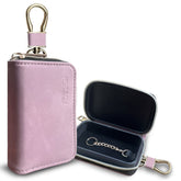 FARADAYEV TECH-PROTECT KLR300 OVITEK ZA KLJUČ BEZ KLJUČA RFID SIGNAL BLOCKER RAZRED ROZA