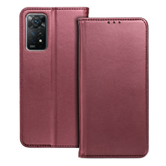 KNIŽNI OVITEK ZA REALME C67 HEYCASE SMART MAGNETO BOOK BURGUNDY