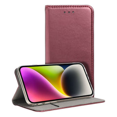 KNIŽNI OVITEK ZA REALME C67 HEYCASE SMART MAGNETO BOOK BURGUNDY