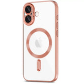 OVITEK ZA IPHONE 16 PLUS HEYCASE MAGSAFE MAG SHINE ROSE GOLD