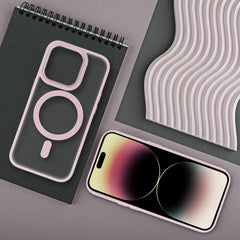 OVITEK ZA IPHONE 16 PRO MAX HEYCASE MAG MAGSAFE MAT MATENA ROZA