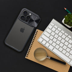 OVITEK ZA SAMSUNG GALAXY A35 5G HEYCASE CAMSHIELD SLIDER ČRNÝ