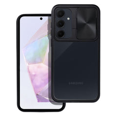 OVITEK ZA SAMSUNG GALAXY A15 5G HEYCASE SLIDER CAMSHIELD ČRN KRYT