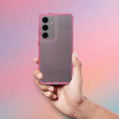 OVITEK ZA SAMSUNG GALAXY S24 FE HEYCASE MATRIX JASNO ROZA