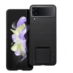 OVITEK ZA SAMSUNG GALAXY Z FLIP 4 HEYCASE STAND ČRNÝ