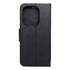 OVITEK ZA XIAOMI REDMI NOTE 13 PRO 4G HEYCASE FANCY WALLET ČRN KRYT