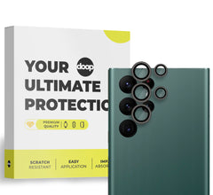 ZAŠČITA FOTOAPARATA DOOP CAMRING GALAXY S23 ULTRA ČRNA