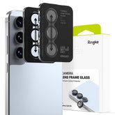 ZAŠČITNO TRDO STEKLO ZA OBJEVNIK FOTOAPARATA RINGKE CAMERA FRAME PROTECTOR 2-PACK GALAXY S4 FE ČRNA