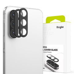 ZAŠČITNO TRDO STEKLO ZA OBJEVNIK FOTOAPARATA RINGKE CAMERA FULL COVER 2-PACK GALAXY A56 5G ČRNA