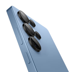 ZAŠČITNO TRDO STEKLO ZA OBJEVNIK FOTOAPARATA SPIGEN OPTIK PRO HD GLAS.TR "EZ FIT" ZAŠČITNIK KAMERE 2-PACK GALAXY S25 ULTRA ČRNA