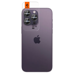 ZAŠČITA FOTOAPARATA SPIGEN OPTIK.TR "EZ FIT" ZAŠČITNI OVITEK 2-PACK IPHONE 14 PRO / 14 PRO MAX ČRNA