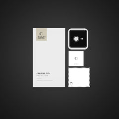 ZAŠČITNO TRDO STEKLO ZA OBJEVNIK FOTOAPARATA TECH-PROTECT CAMRING FIT+ IPHONE 16E CLEAR