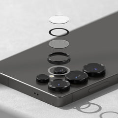 ZAŠČITNO TRDO STEKLO ZA OBJEVNIK FOTOAPARATA RINGKE CAMERA FRAME PROTECTOR 2-PACK GALAXY S25 ULTRA ČRNA