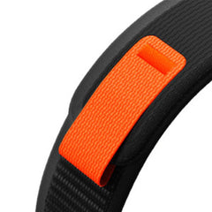 NYLONSKI PAŠ S ZA GARMIN 26MM FENIX 3 / 5X / 3HR / 5X PLUS / 6X / 6X PRO / 7X HEYBAND NYLON ČRNA / ORANŽNA