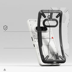 OVITEK RINGKE FUSION X NOTHING PHONE 3A ČRN ČRNO