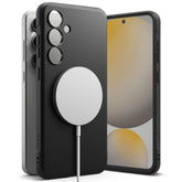 OVITEK RINGKE ONYX MAGNETIC MAGSAFE GALAXY S24 FE ČRN.