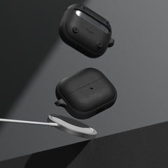 OVITEK ZA SAMSUNG GALAXY BUDS 3 / 3 PRO RINGKE ONYX MAGNETIC MAGSAFE ČRN.