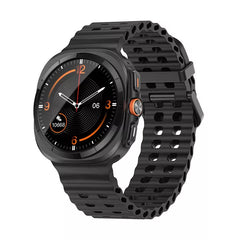 SILIKONSKI PAŠEK ZA SAMSUNG GALAXY WATCH ULTRA (47 MM) HEYBAND SPORTY ČRNA