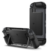 OVITEK SPIGEN DUAL GRIP NINTENDO SWITCH 2 ČRN.