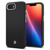OVITEK SPIGEN ENZO ARAMID MAG MAGSAFE IPHONE 16E MAT ČRNA