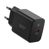 SPIGEN ESSENTIAL EE201EU 1-PORT NETWORK CHARGER 20W ČRNA