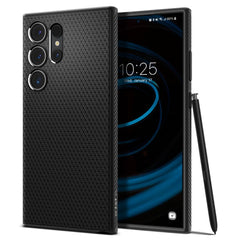 OVITEK SPIGEN LIQUID AIR GALAXY S24 ULTRA MAT ČRNA