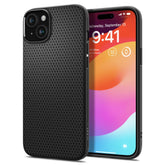 OVITEK SPIGEN LIQUID AIR IPHONE 15 PLUS MATTE BLACK