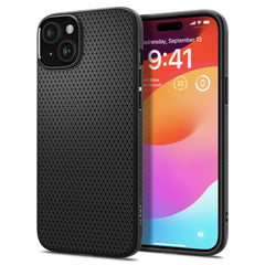 OVITEK SPIGEN LIQUID AIR IPHONE 15 PLUS MATTE BLACK