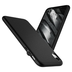 OVITEK SPIGEN LIQUID AIR IPHONE XR MAT ČRNA
