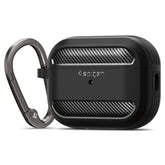 OVITEK SPIGEN RUGGED ARMOR APPLE AIRPODS PRO 1 / 2 MATTE BLACK