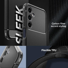 OVITEK SPIGEN RUGGED ARMOR GALAXY A25 5G MATTE BLACK