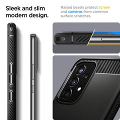 OVITEK SPIGEN RUGGED ARMOR GALAXY A53 5G MATTE BLACK