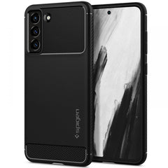 OVITEK SPIGEN RUGGED ARMOR GALAXY S21 FE MATTE BLACK