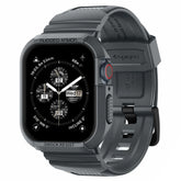REMENIČEK SPIGEN RUGGED ARMOR "PRO" APPLE WATCH 4 / 5 / 6 / 7 / 8 / 9 / SE (44 / 45 MM) TEMNO SIVA