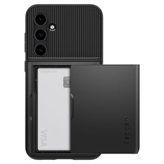 OVITEK SPIGEN SLIM ARMOR CS GALAXY S23 FE ČRN KRYT