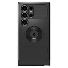 OVITEK SPIGEN SLIM ARMOR MAGSAFE GALAXY S24 ULTRA ČRN ČRNI