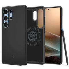 OVITEK SPIGEN THIN FIT MAG MAGSAFE GALAXY S25 ULTRA ČRN ČRNO