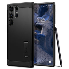 OVITEK SPIGEN TOUGH ARMOR GALAXY S23 ULTRA ČRN ČRNI