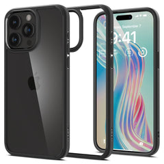 OVITEK SPIGEN ULTRA HYBRID IPHONE 15 PRO MATTE BLACK