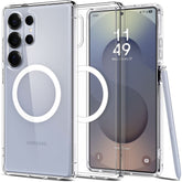 OVITEK SPIGEN ULTRA HYBRID MAG MAGSAFE GALAXY S25 ULTRA JASNO/BELO