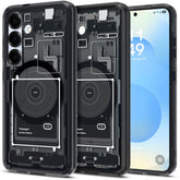 OVITEK SPIGEN ULTRA HYBRID MAG MAGSAFE GALAXY S25 ZERO ONE ČRN.