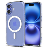 OVITEK SPIGEN ULTRA HYBRID "T" MAG MAGSAFE IPHONE 16 BELO